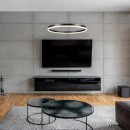 Rabalux 98072302 LED mennyezeti függőlámpa Isaure  | 45W integrált LED forrás | 3000lm | 3000+4000+6500K