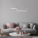 Rabalux 98072368 LED mennyezeti függőlámpa Malwen  | 36W integrált LED forrás | 2200lm | 4000K