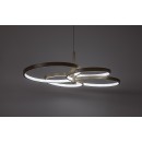 Rabalux 72401 LED mennyezeti függőlámpa Isidora | 70W integrált LED forrás | 5600lm | 3000-6500K | távirányítás | fényerőszabályzó | a kábelen | bézs