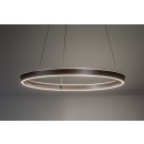 Rabalux 72402 LED mennyezeti függőlámpa Nevira | 36W integrált LED forrás | 2520lm | 3000-6500K | távirányítás | fényerőszabályzó | a kábelen | barna