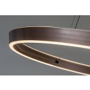 Rabalux 72402 LED mennyezeti függőlámpa Nevira | 36W integrált LED forrás | 2520lm | 3000-6500K | távirányítás | fényerőszabályzó | a kábelen | barna