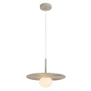 Rabalux 72461 mennyezeti függőlámpa Glowbells G9 | bézs