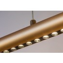 Rabalux 72463 LED mennyezeti függőlámpa Olyssia | 24W integrált LED forrás | 1300lm | 3000K | a kábelen | aranyszínű