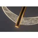 Rabalux 72464 LED mennyezeti függőlámpa Olyssia | 8W integrált LED forrás | 340lm | 3000K | a kábelen | aranyszínű