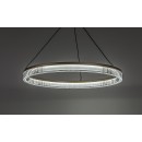 Rabalux 72471 LED mennyezeti függőlámpa Rivona | 24W integrált LED forrás | 1700lm | 3000-6500K | távirányítás | fényerőszabályzó | a kábelen | aranyszínű