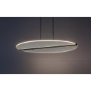 Rabalux 72483 LED mennyezeti függőlámpa Norael | 24W integrált LED forrás | 1570lm | 3000K | fekete