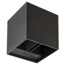 Rabalux 7396 kültéri fali lámpa Solin 1x42W | G9 | IP54 - fekete
