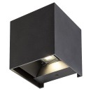 Rabalux 7396 kültéri fali lámpa Solin 1x42W | G9 | IP54 - fekete