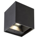 Rabalux 7396 kültéri fali lámpa Solin 1x42W | G9 | IP54 - fekete