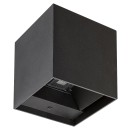 Rabalux 7396 kültéri fali lámpa Solin 1x42W | G9 | IP54 - fekete