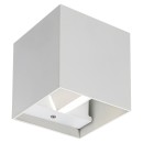 Rabalux 7397 kültéri fali lámpa Solin 1x42W | G9 | IP54 - fehér