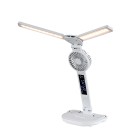 Rabalux 74030 LED asztali lámpa Novilo | 7W integrált LED forrás | 420lm | 3000/4000/6000K | kapcsolóval | fehér
