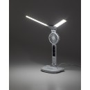 Rabalux 74030 LED asztali lámpa Novilo | 7W integrált LED forrás | 420lm | 3000/4000/6000K | kapcsolóval | fehér