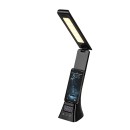 Rabalux 74036 LED asztali lámpa Serilo | 6W integrált LED forrás | 360lm | 3000/4000/6000K | kapcsolóval | fényerőszabályzó | fekete