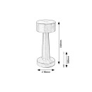 Rabalux 98074208 LED asztali lámpa Senan  | 2,7W integrált LED forrás | 40lm | 3000+4500+6500K