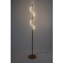 Rabalux 74415 LED állólámpa Zofrael | 12W integrált LED forrás | 760lm | 3000K | kapcsolóval | aranyszínű