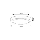 Rabalux 98075008 mennyezetre szerelhető lámpa Klementine  2xE27