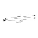 Rabalux 98075038 LED fürdőszobai fali lámpa Nour  | 9W integrált LED forrás | 920lm | 4000K