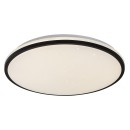 Rabalux 75064 LED fürdőszobai mennyezeti lámpa Slava | 40W integrált LED forrás | 2500lm | 4000K | fekete