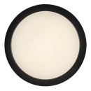 Rabalux 75075 LED kültéri mennyezeti lámpa ShaunPlus | 24W integrált LED forrás | 2600lm | 4000K | fekete