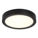 Rabalux 75075 LED kültéri mennyezeti lámpa ShaunPlus | 24W integrált LED forrás | 2600lm | 4000K | fekete