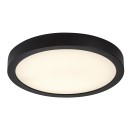 Rabalux 75076 LED kültéri mennyezeti lámpa ShaunPlus | 30W integrált LED forrás | 3000lm | 4000K | fekete