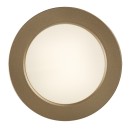 Rabalux 75077 LED kültéri mennyezeti lámpa ShaunPlus | 7W integrált LED forrás | 660lm | 4000K | aranyszínű