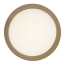 Rabalux 75078 LED kültéri mennyezeti lámpa ShaunPlus | 24W integrált LED forrás | 2600lm | 4000K | aranyszínű