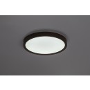 Rabalux 75080 LED kültéri mennyezeti lámpa Maurec | 18W integrált LED forrás | 1540lm | 3000/4000/6000K | barna