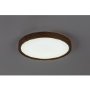Rabalux 75082 LED kültéri mennyezeti lámpa Maurec | 18W integrált LED forrás | 1550lm | 3000/4000/6000K | barna