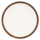 Rabalux 75082 LED kültéri mennyezeti lámpa Maurec | 18W integrált LED forrás | 1550lm | 3000/4000/6000K | barna
