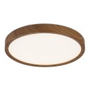 Rabalux 75082 LED kültéri mennyezeti lámpa Maurec | 18W integrált LED forrás | 1550lm | 3000/4000/6000K | barna