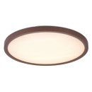 Rabalux 75083 LED kültéri mennyezeti lámpa Lautrec | 24W integrált LED forrás | 2030lm | 3000/4000/6000K | barna