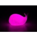 Rabalux 76041 LED asztali lámpa Lightimals | 0,1W integrált LED forrás | kapcsolóval | rgb - színes | fehér