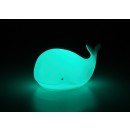 Rabalux 76041 LED asztali lámpa Lightimals | 0,1W integrált LED forrás | kapcsolóval | rgb - színes | fehér