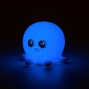 Rabalux 76044 LED asztali lámpa Lightimals | 0,1W integrált LED forrás | kapcsolóval | rgb - színes | fehér