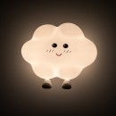 Rabalux 76045 LED asztali lámpa Dreamies | 3W integrált LED forrás | 40lm | 3000K | kapcsolóval | rgb - színes | fehér