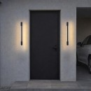 Rabalux 77052 LED kültéri fali lámpa Zilina | 8W integrált LED forrás | 320lm | 3000K | fekete
