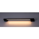 Rabalux 77053 LED kültéri fali lámpa Zilina | 8W integrált LED forrás | 350lm | 3000K | fekete