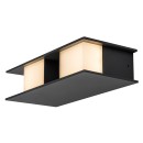 Rabalux 77063 LED kültéri fali lámpa Kioni | 13W integrált LED forrás | 680lm | 3000K | antracit