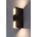 Rabalux 77063 LED kültéri fali lámpa Kioni | 13W integrált LED forrás | 680lm | 3000K | antracit