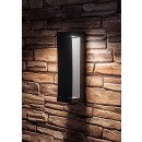 Rabalux 77067 LED kültéri fali lámpa Bradu | 12W integrált LED forrás | 845lm | 3000K | antracit