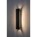 Rabalux 77077 LED kültéri fali lámpa Pemba | 18W integrált LED forrás | 1300lm | 3000K | fekete