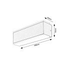 Rabalux 98077114 LED kültéri fali lámpa Mataro  | 12W integrált LED forrás | 950lm | 3000K