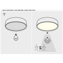 Rabalux 98077139 LED kültéri mennyezeti lámpa Lowar  | 24W integrált LED forrás | 1450lm | 3000K