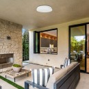 Rabalux 98077140 LED kültéri mennyezeti lámpa Lowar | 24W integrált LED forrás | 1450lm | 4000K