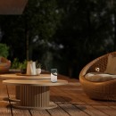 Rabalux 98077144 LED kültéri asztali lámpa Funes  | 3W integrált LED forrás | 120lm | 3000+4000+6500K