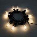 Rabalux 98077165 LED napelemes kültéri fényfüzér Zirc  | 4W integrált LED forrás | 35lm | 2700K
