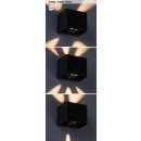 Rabalux 98077170 LED kültéri fali lámpa Hallstatt  | 10W integrált LED forrás | 360lm | 3000K