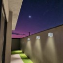 Rabalux 98077170 LED kültéri fali lámpa Hallstatt  | 10W integrált LED forrás | 360lm | 3000K